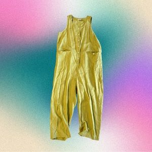 BEATON - Utility Overalls in Pistachio